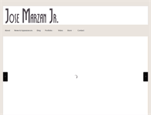 Tablet Screenshot of josemarzan.com